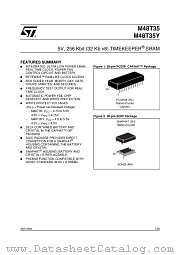 M48T35Y-70MH1 datasheet pdf ST Microelectronics