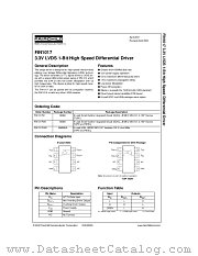 FIN1017K8X datasheet pdf Fairchild Semiconductor