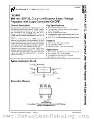 LM3490IM5X-15 datasheet pdf National Semiconductor