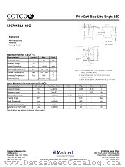 LP379NBL1-C0G datasheet pdf Marktech Optoelectronics