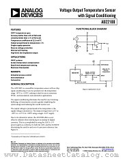 AD22100AR-REEL datasheet pdf Analog Devices
