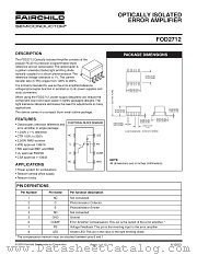 FOD2712R1 datasheet pdf Fairchild Semiconductor