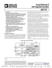 ADE7757ARNRL datasheet pdf Analog Devices