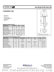 LC503QWN1-50G datasheet pdf Marktech Optoelectronics
