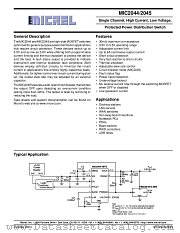 MIC2044 datasheet pdf Micrel Semiconductor