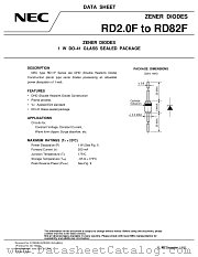 RD3.6F-T8 datasheet pdf NEC