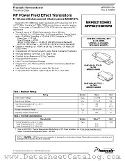 MRF6S21100HSR3 datasheet pdf Freescale (Motorola)