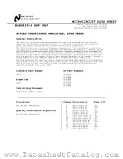 LM118J-8/883 datasheet pdf National Semiconductor