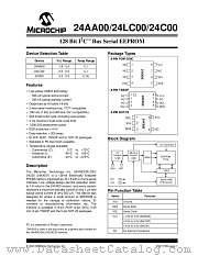 24C00T-E/OT datasheet pdf Microchip