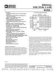 AD1833ACST datasheet pdf Analog Devices