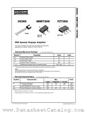 2N3906_J25Z datasheet pdf Fairchild Semiconductor