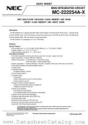 MC-222254AF9-B85X-BT3 datasheet pdf NEC