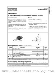 MTP3055VL datasheet pdf Fairchild Semiconductor