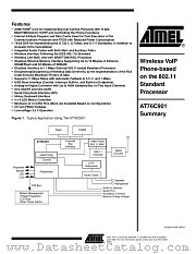 AT76C901 datasheet pdf Atmel