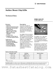 HSMB-C170 datasheet pdf Agilent (Hewlett-Packard)