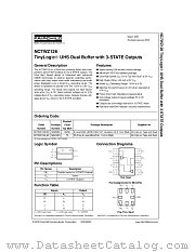 NC7WZ126L8X datasheet pdf Fairchild Semiconductor