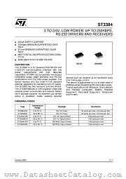 ST3384B datasheet pdf ST Microelectronics