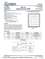 GS71024 datasheet pdf GSI Technology