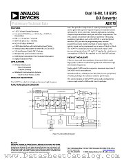 AD9779BSVZRL datasheet pdf Analog Devices