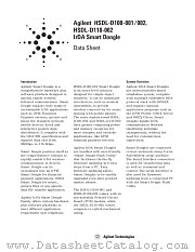 HSDL-D110-002 datasheet pdf Agilent (Hewlett-Packard)