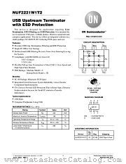 NUF2221W1T2G datasheet pdf ON Semiconductor