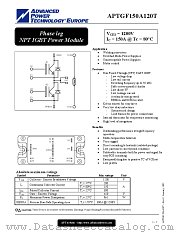 APTGF150A120T datasheet pdf Advanced Power Technology