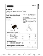 FDN304P_NL datasheet pdf Fairchild Semiconductor