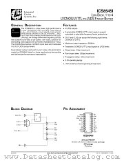 ICS8545I datasheet pdf Texas Instruments