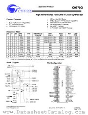 IMIC9870G datasheet pdf Cypress