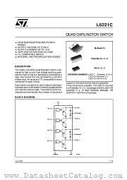L6221CD013TR datasheet pdf ST Microelectronics