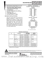 SN74HC368PWT datasheet pdf Texas Instruments