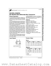 DS16F95W/883 datasheet pdf National Semiconductor