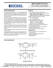 MIC37150 datasheet pdf Micrel Semiconductor