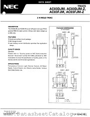 AC03FJM datasheet pdf NEC