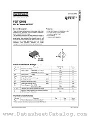 FQT13N06TF datasheet pdf Fairchild Semiconductor