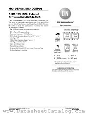 MC100EP05D datasheet pdf ON Semiconductor