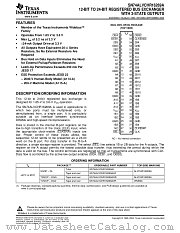 SN74ALVCHR16269AVR datasheet pdf Texas Instruments