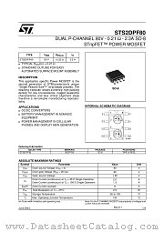 STS2DPF80 datasheet pdf ST Microelectronics