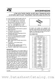 RHRXHR162245K02Q datasheet pdf ST Microelectronics