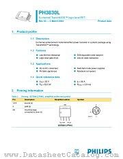 PH3830L datasheet pdf Philips