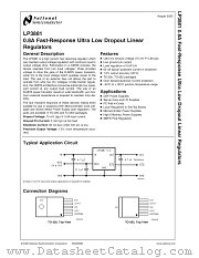 LP3881ES-1.5 datasheet pdf National Semiconductor