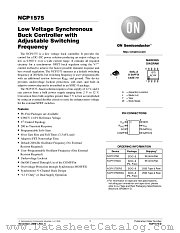 NCP1575DR2 datasheet pdf ON Semiconductor