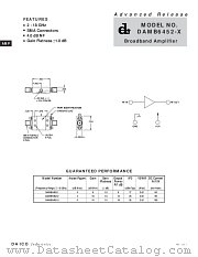 DAMB6452-X datasheet pdf DAICO Industries