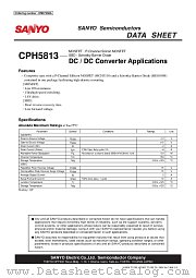 CPH5813 datasheet pdf SANYO