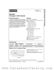 NC7SV04P5X datasheet pdf Fairchild Semiconductor