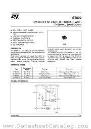 ST890B datasheet pdf ST Microelectronics
