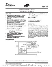 BQ2083DBTR datasheet pdf Texas Instruments