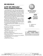 MC100LVEL40DW datasheet pdf ON Semiconductor