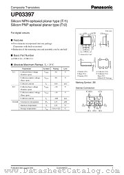 UP03397 datasheet pdf Panasonic