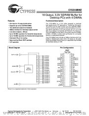 CY2318BNZPVI-11 datasheet pdf Cypress